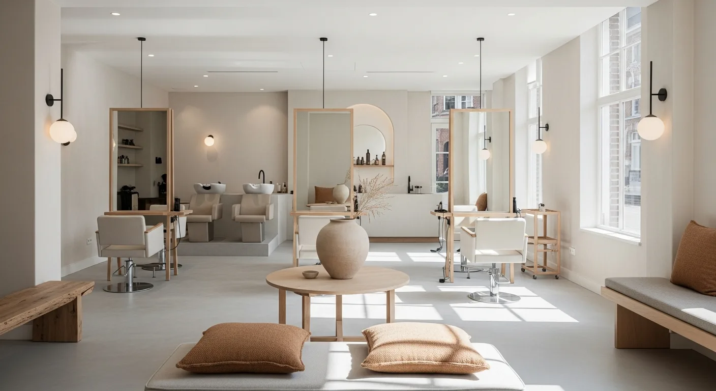 Website die ik bouwde voor Haarstudio Margaux, een kapsalon in Vlaanderen